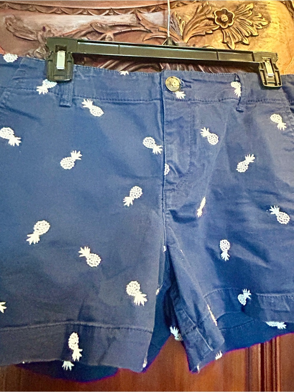LOFT Navy Blue Women's Shorts